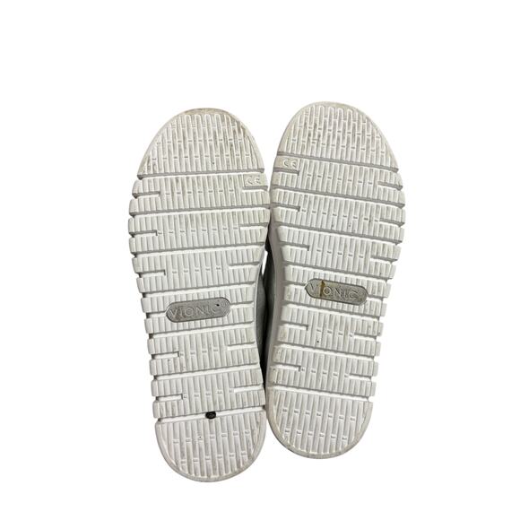 Vionic Uptown Silver Metallic Comfort Slip On Loafer - 6 - Picture 10 of 12